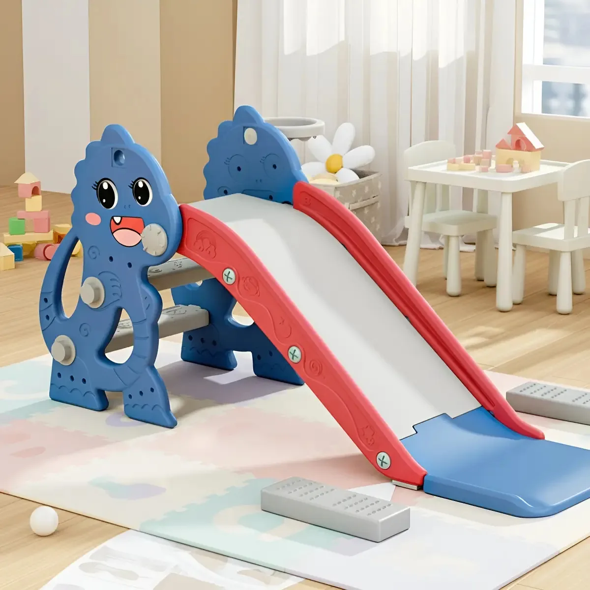 Jogo infantil Slide Plastic Park para meninos + Blue Ball