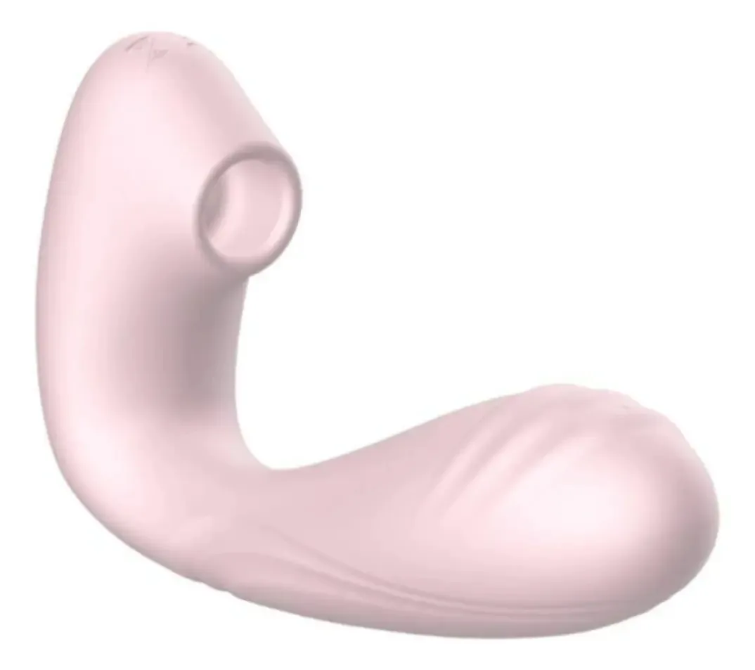 Vibrador de sucção com estimulador de clitóris Delight Moments