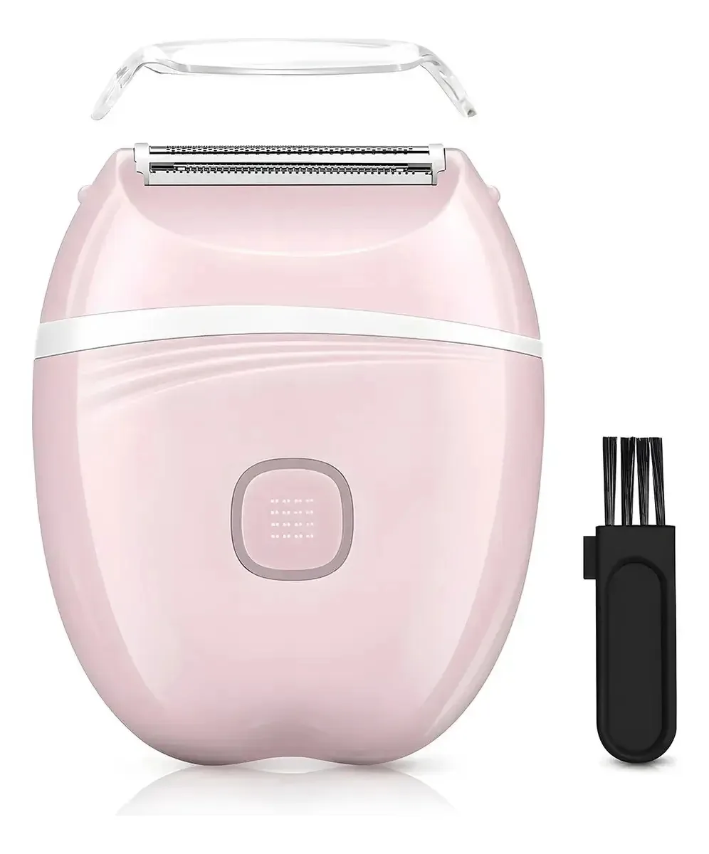 Barbeador elétrico feminino recarregável e depilador