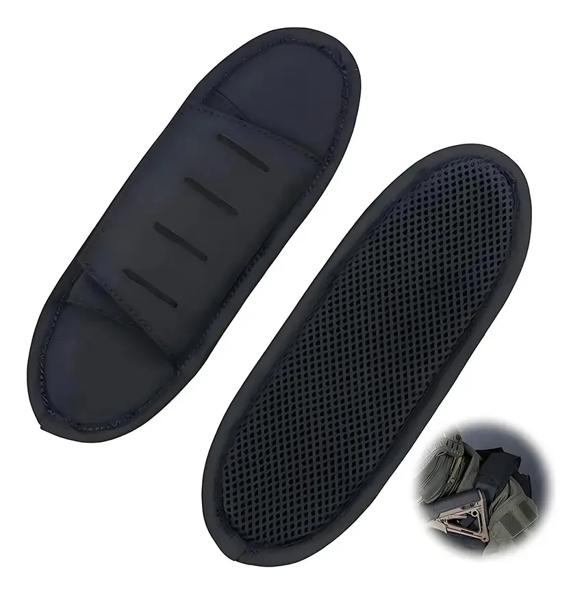 Ombreiras táticas Velstron de 2 peças para coletes táticos, mochilas e viagens - pretas