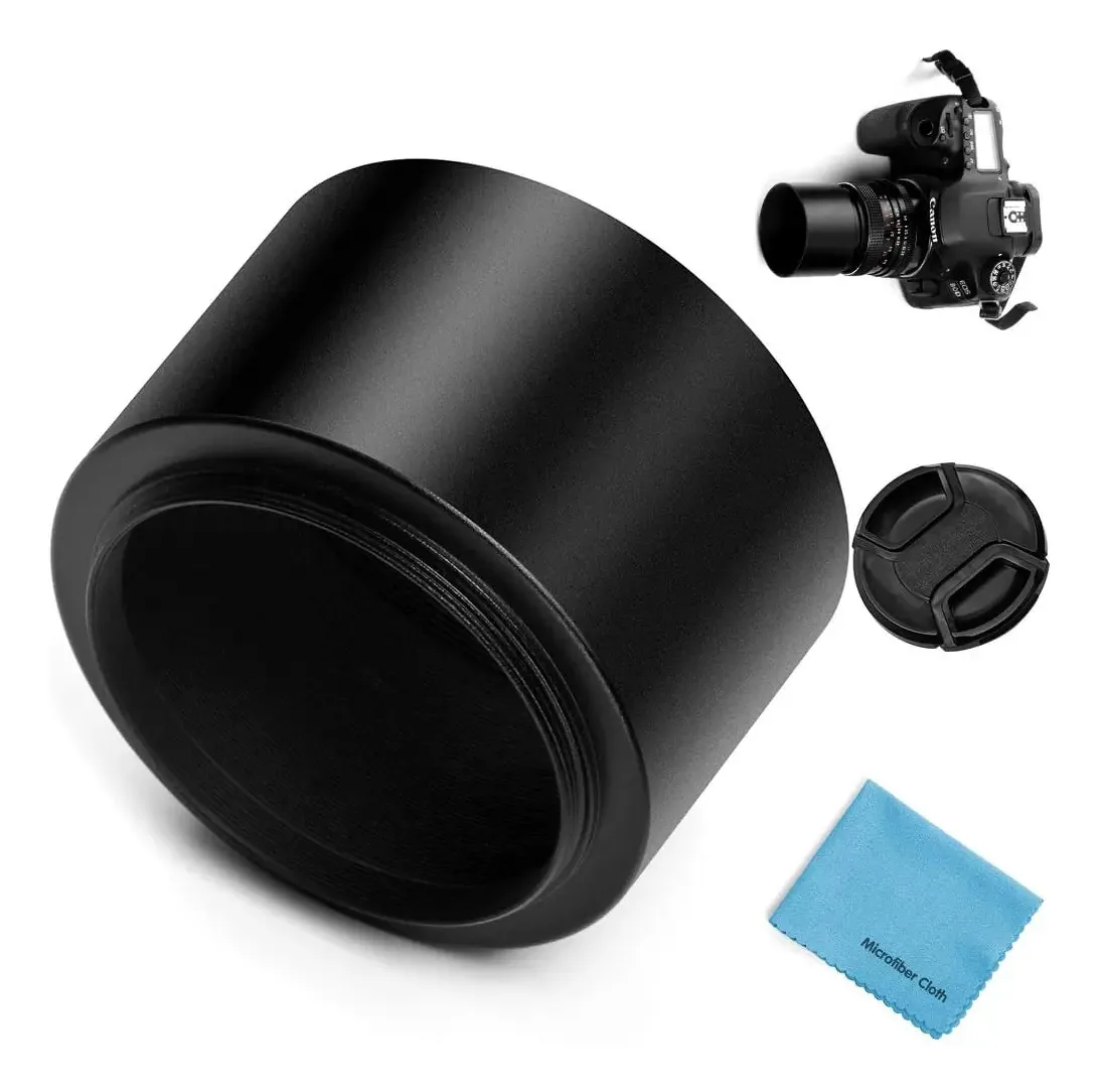Parasol De Metal 49mm A Rosca Amplia Compatibilidad