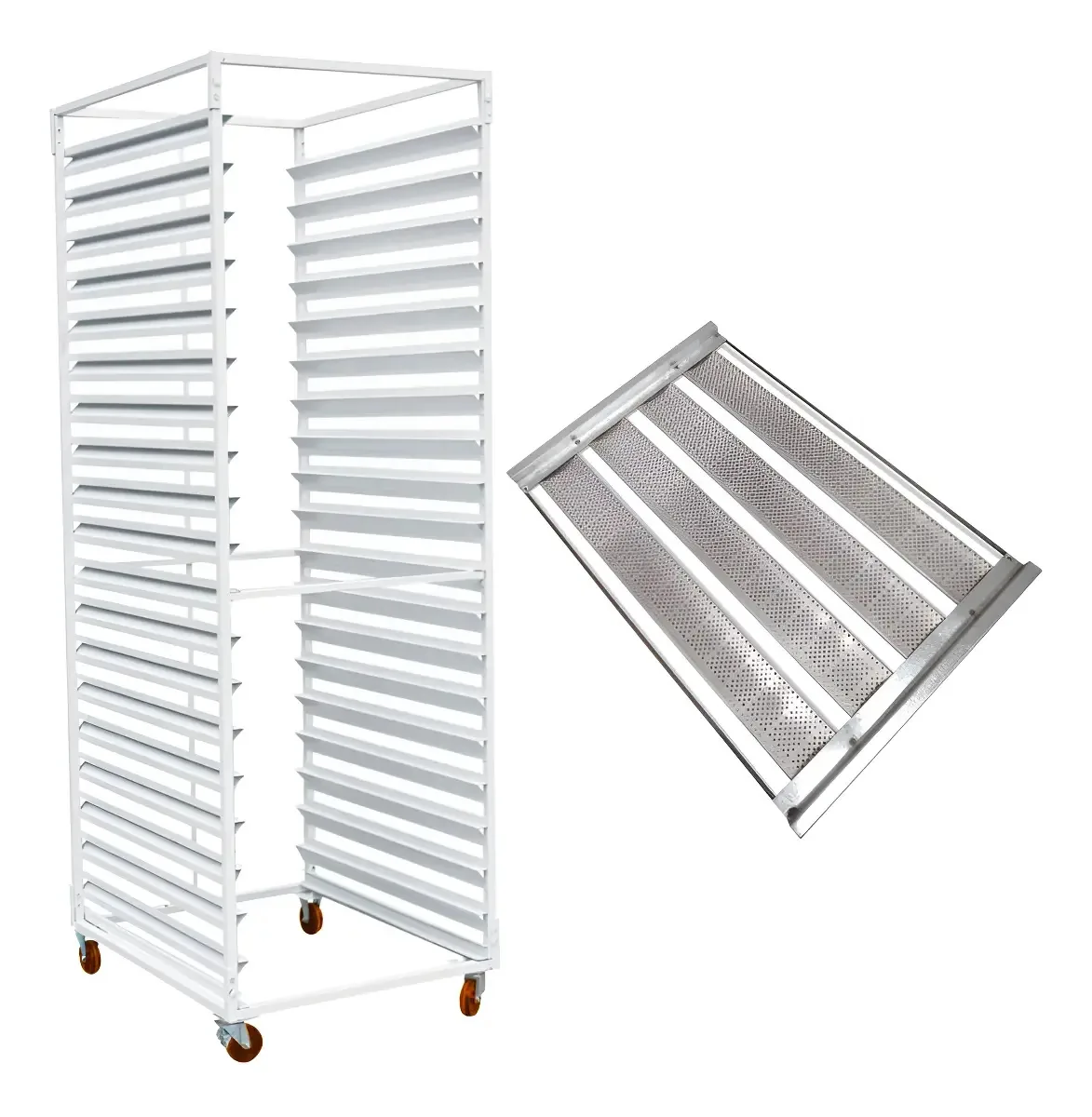 Armário Esqueleto + 20 Assadeiras 4 Tiras 40x60 Innal