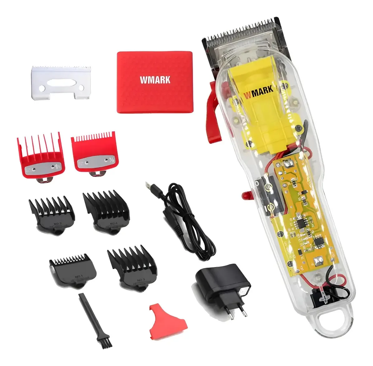 Barbeador profissional, cortador de cabelo, barbeador elétrico