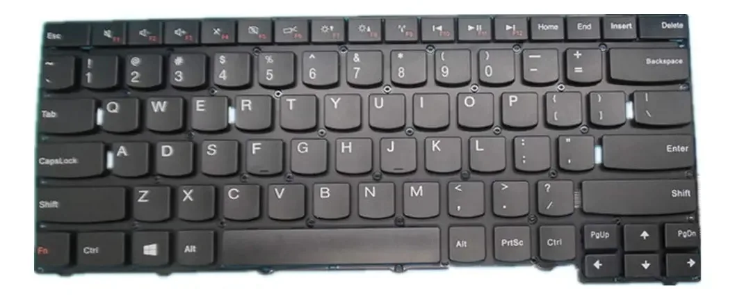 Teclados Para Notebooks E Netbooks Fqparts Cor Preto Espanhol América Latina