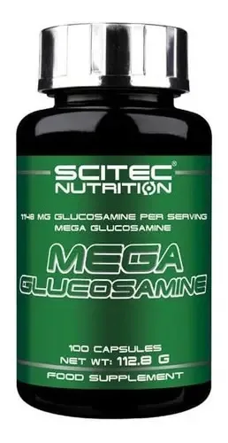 Mega Glucosamina 100 cápsulas. Articulações. Agro Servicio Taste Próprio