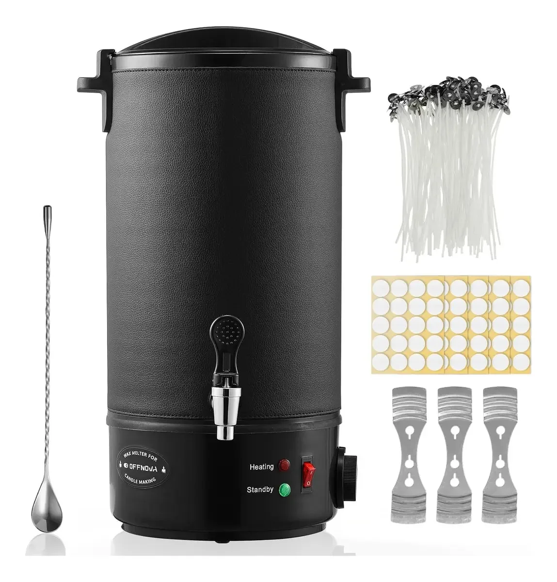 Derretedor de cera Offnova para fazer velas, caldeirão