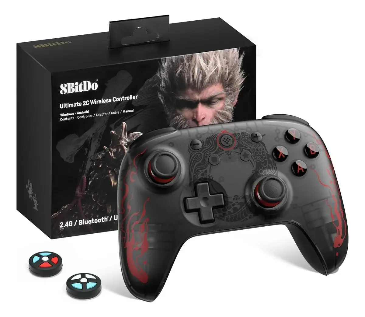 Controlador Sem Fio 8bitdo Ultimate 2c, Com Joysticks De Efe