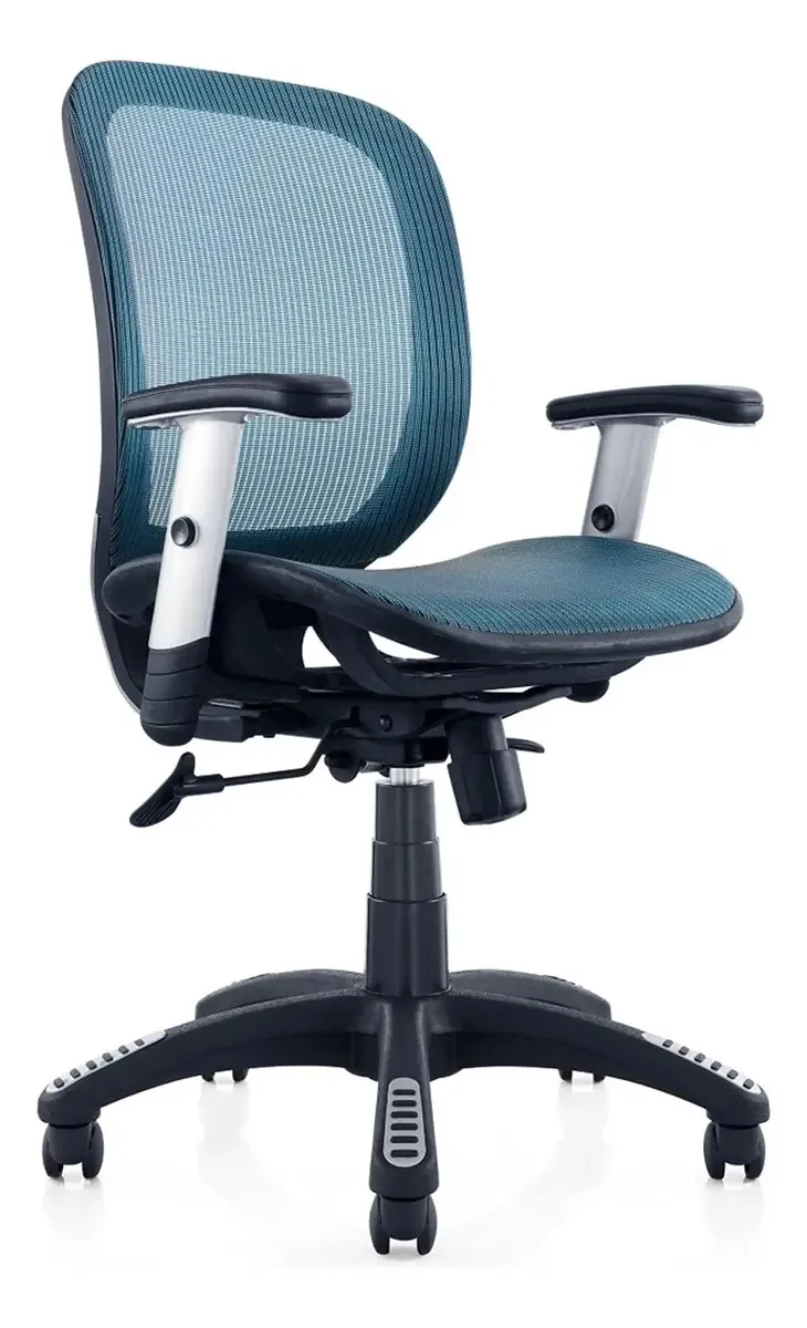 Cadeira ergonômica Ergomax com apoios de braços de escritório ajustáveis