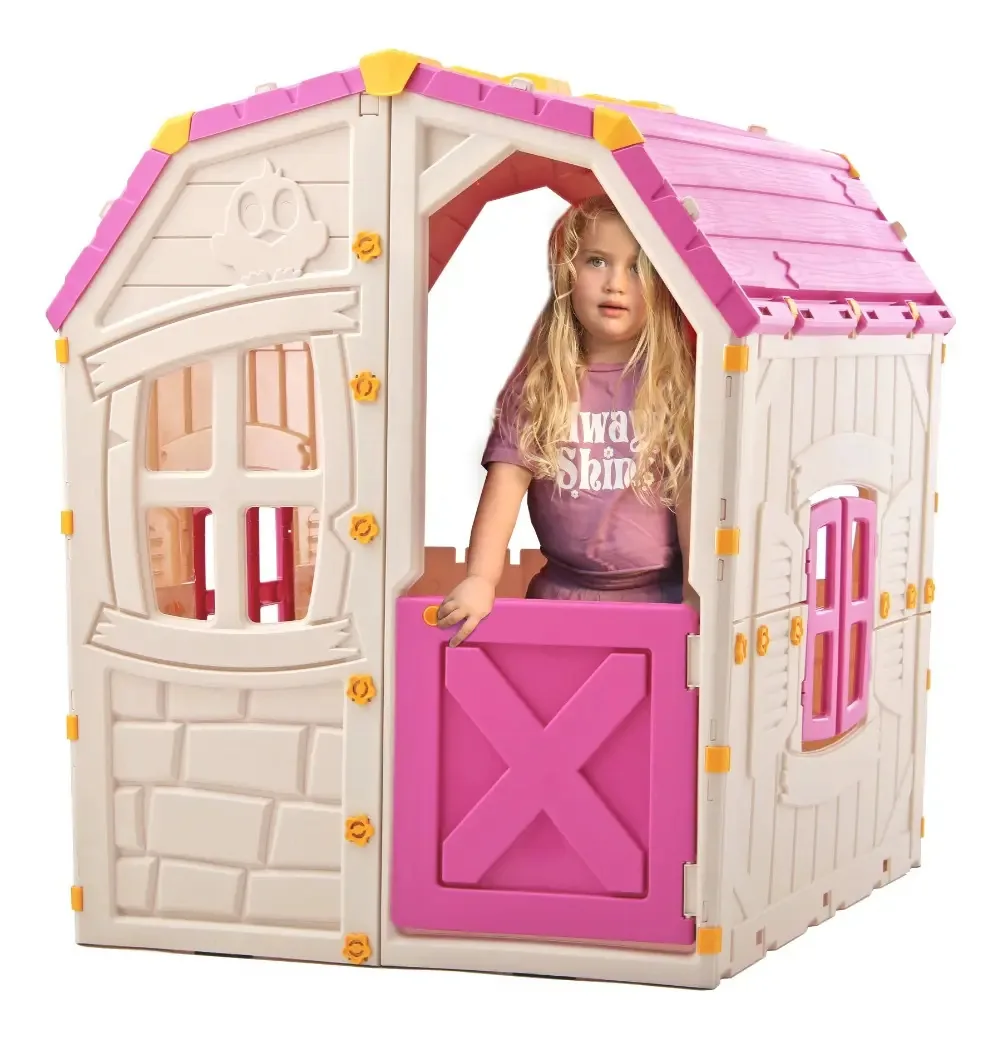 Casa de jogos infantil Ram Happy 88 x 103 cm rosa