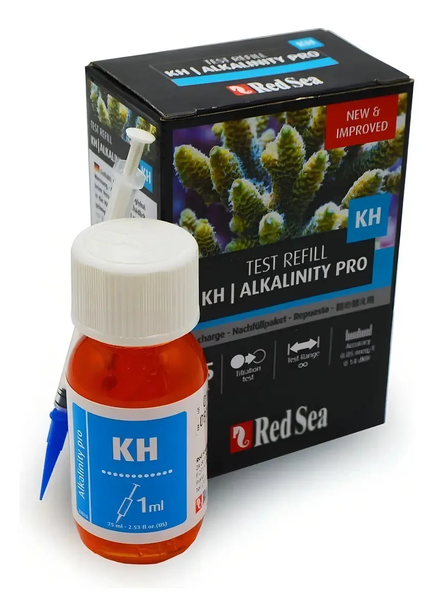 Teste Red Sea Alcalinidade Kh Pro Rcp - Refil