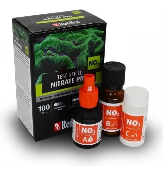 Refil Teste Red Sea Nitrato Pró Aquario Marinho