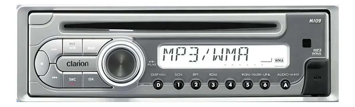 Player marinizado para lanchas e barcos Clarion M109