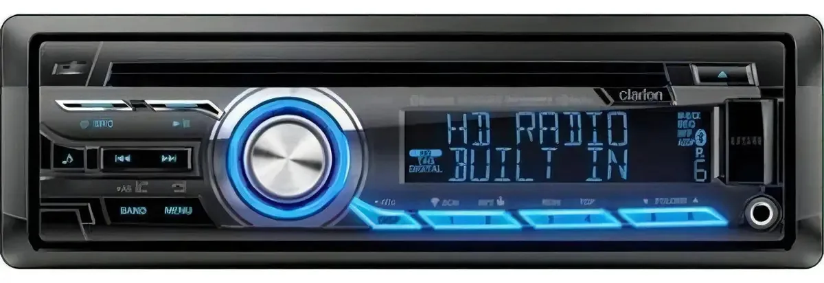 Som automotivo Clarion CZ505 com USB e bluetooth