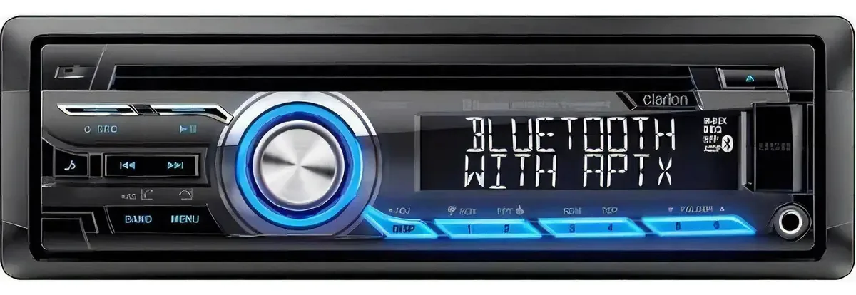 Som automotivo Clarion CZ305 com USB e bluetooth