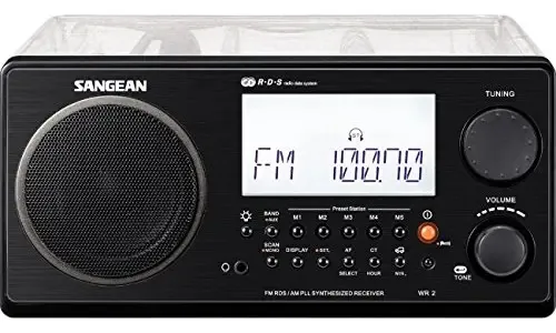 Receptor FM estéreo portátil Sangean Wr-2cl RBDs/am