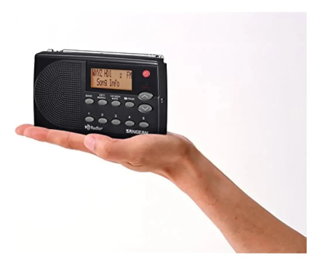 Rádio AM, FM Sangean HDR-14 HDR-14 portátil cor preto