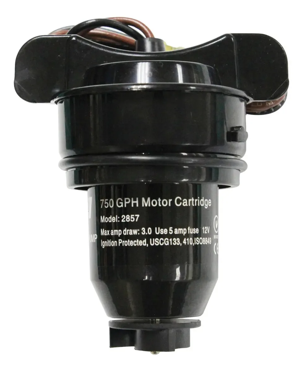 Cartucho De Motor Johnson Pump 750 Gph Para Barcos