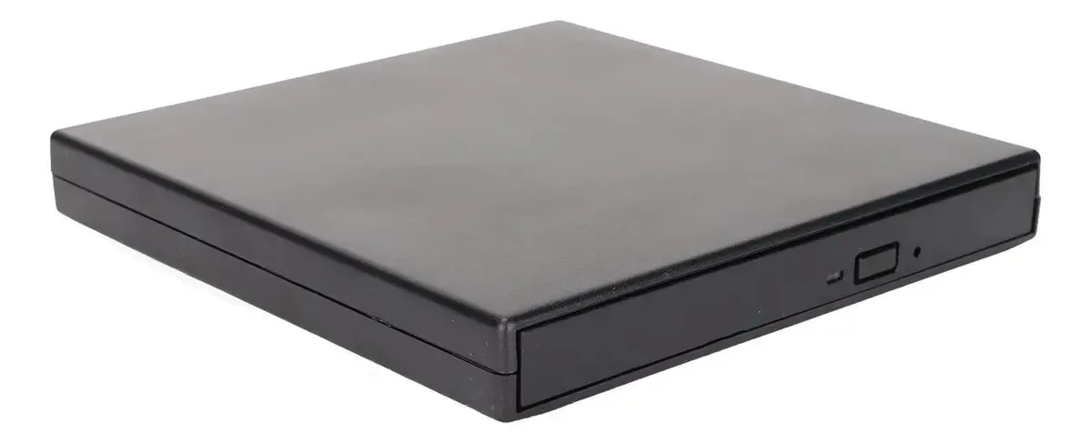 Yeck Reprodutor De DVD Externo, Reprodutor De CD De Liga De Alumínio, Economia De Energia, À Prova De Choques, Plug And Play, Baixo Ruído Para Laptop E PC Móvel