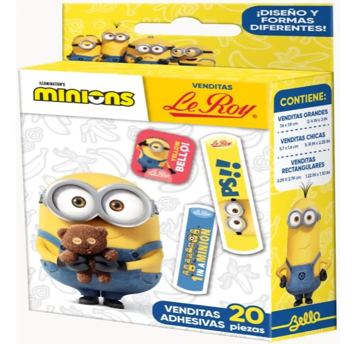 Le Roy Minions Curativos Adesivos 20un