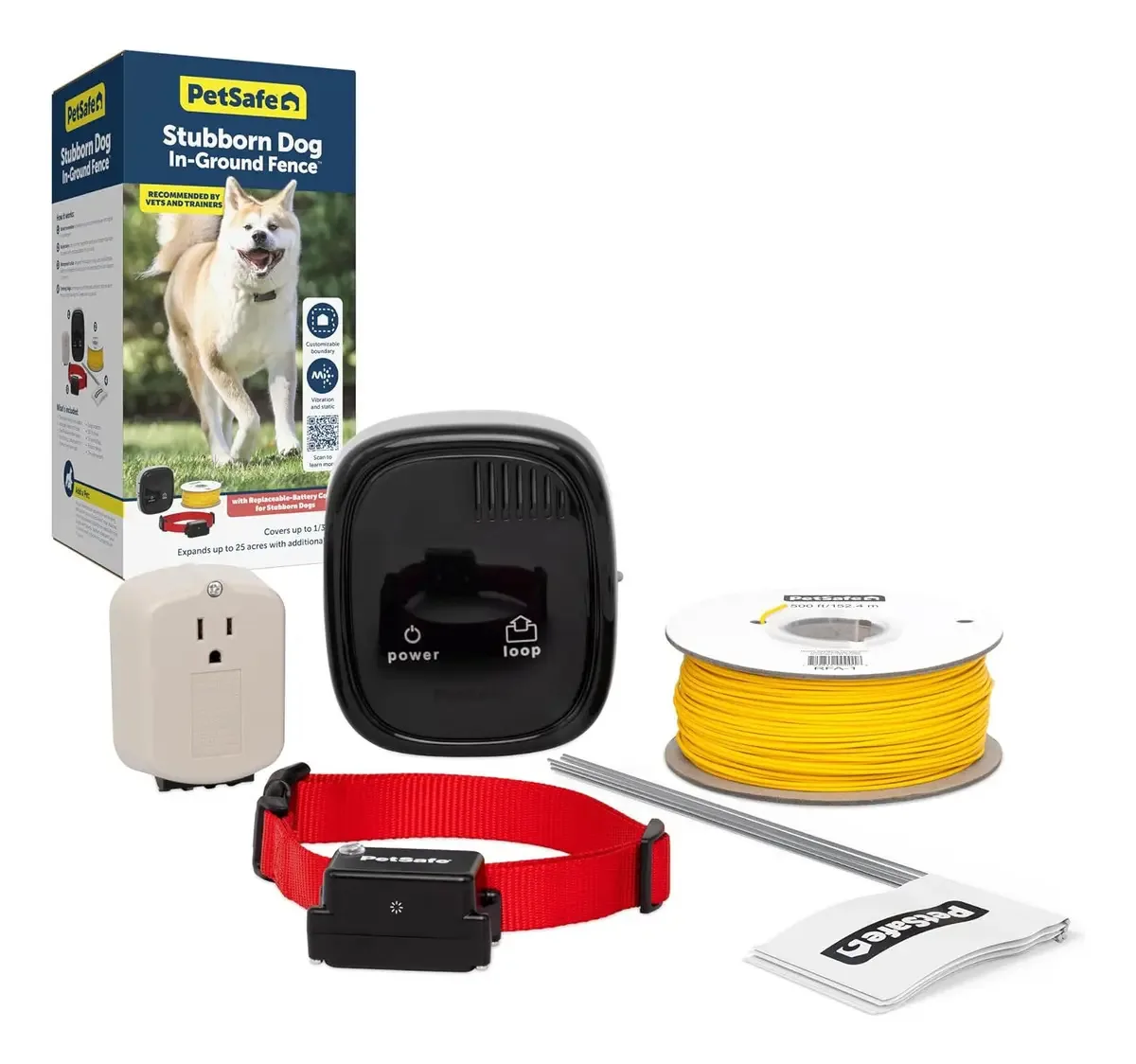 Cerca enterrada para cães teimosos da Petsafe para cães e gatos 2b