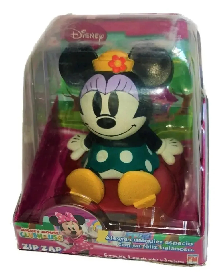 Figura solar Minnie Mouse Zip Zap com movimento