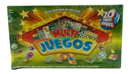 Jogo de tabuleiro Multi Games 20 Super Games Cd
