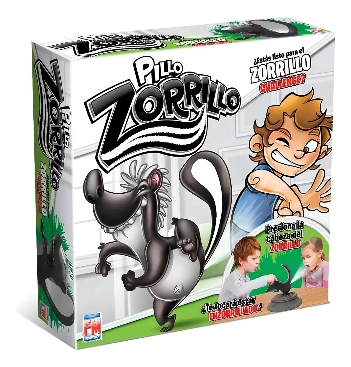 Jogo de tabuleiro Pillo Skunk com roleta divertida