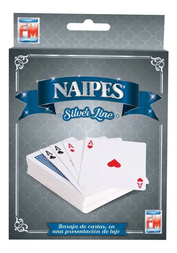 Cartas de baralho Silver Board Games 1187