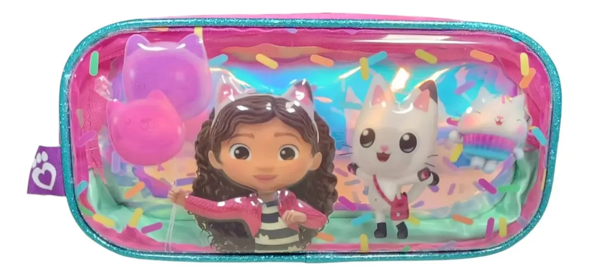 Caneta escolar fúcsia Gabbys Globos GB405a04pb