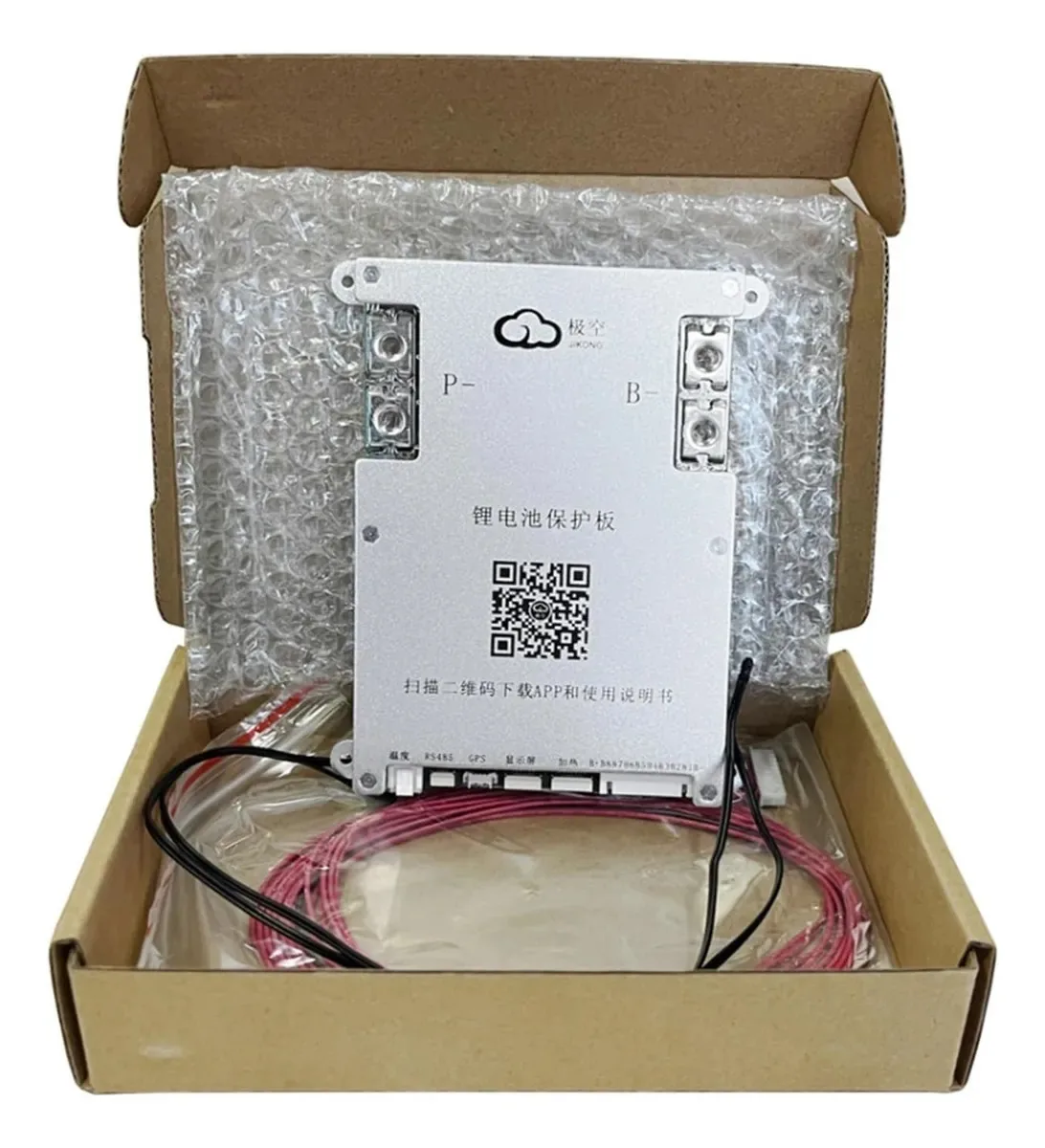 Jk Smart Bms Jk Bms B2a8s20p/Heat-can Bt Rs485 Can 200a Active Energy Balance 3s ~ 8s para bateria Lifepo4 Li-ion 18650 Diy Jk Battery Equalizer Cor: B2A8S20p-Heat-Can, S