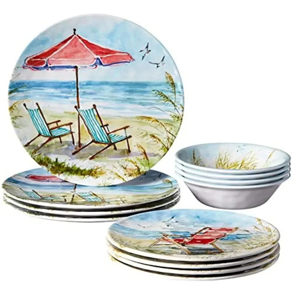 Louça e pratos com certificação internacional Ocean View