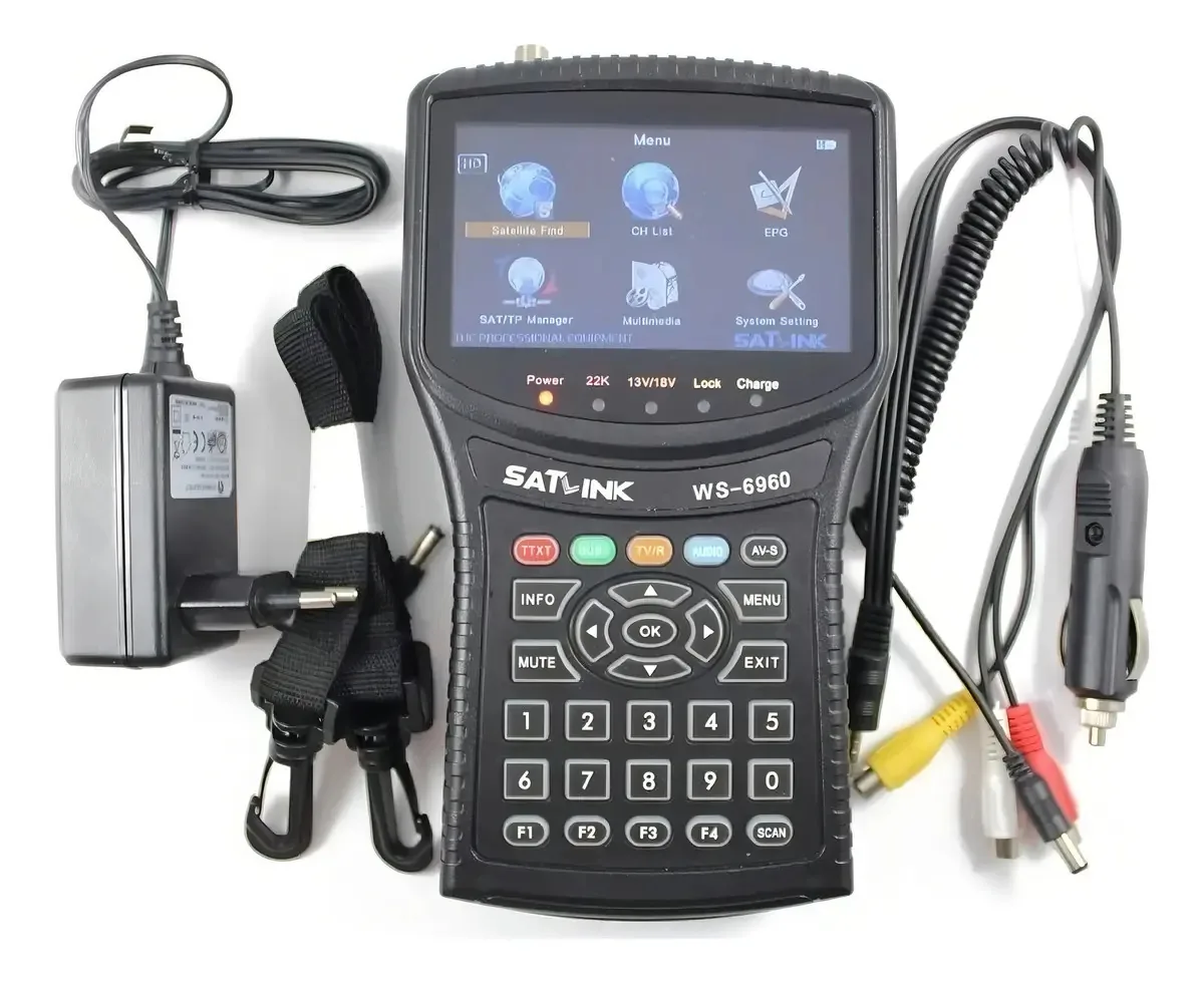 Localizador De Satélite Satlink Ws-6960 Hd Dvbs2