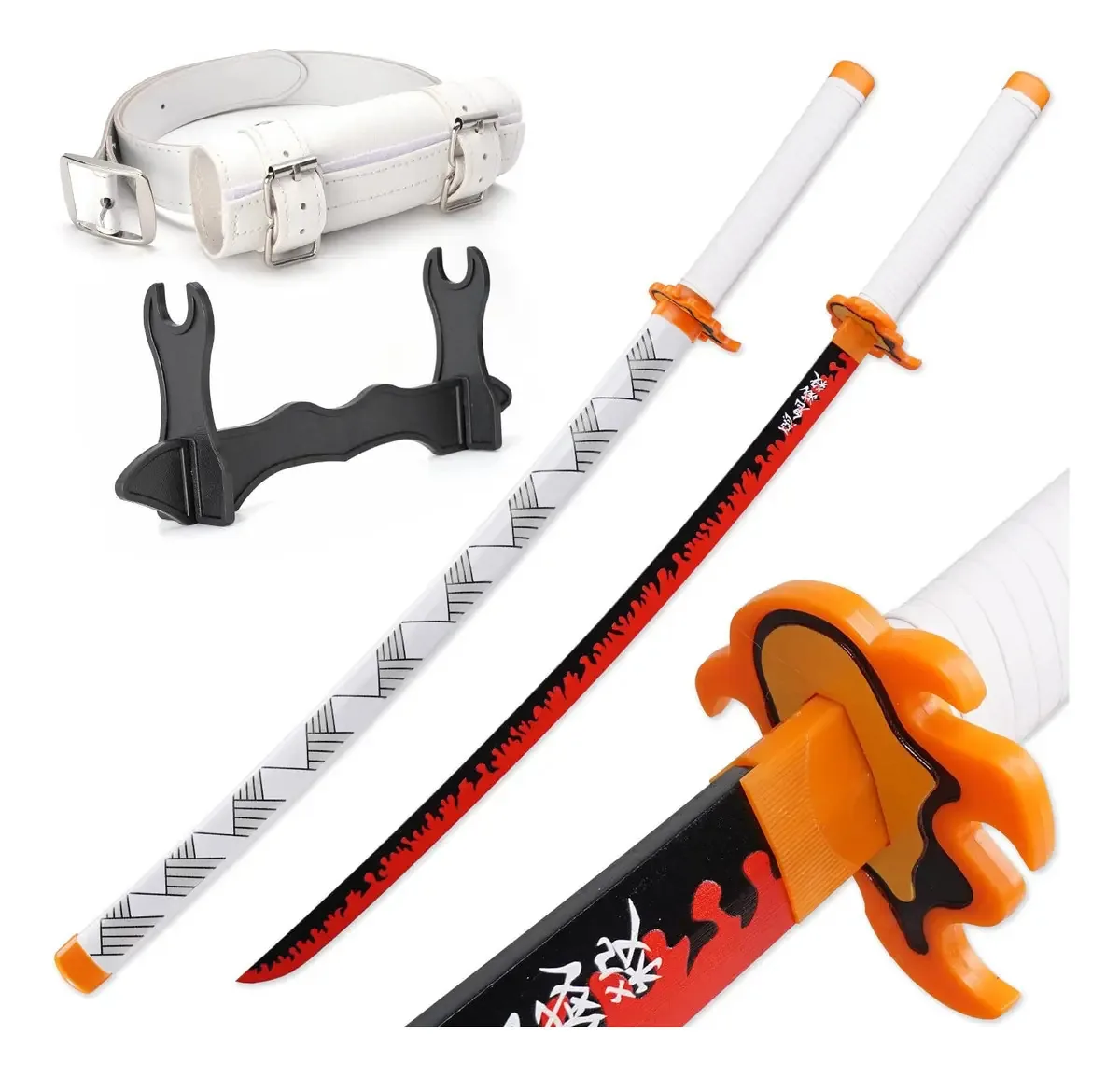 Réplica de Katana decorativa de cosplay Rengoku Demon Slayer