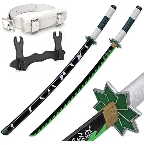 Réplica decorativa de cosplay Sanemi Demon Slayer