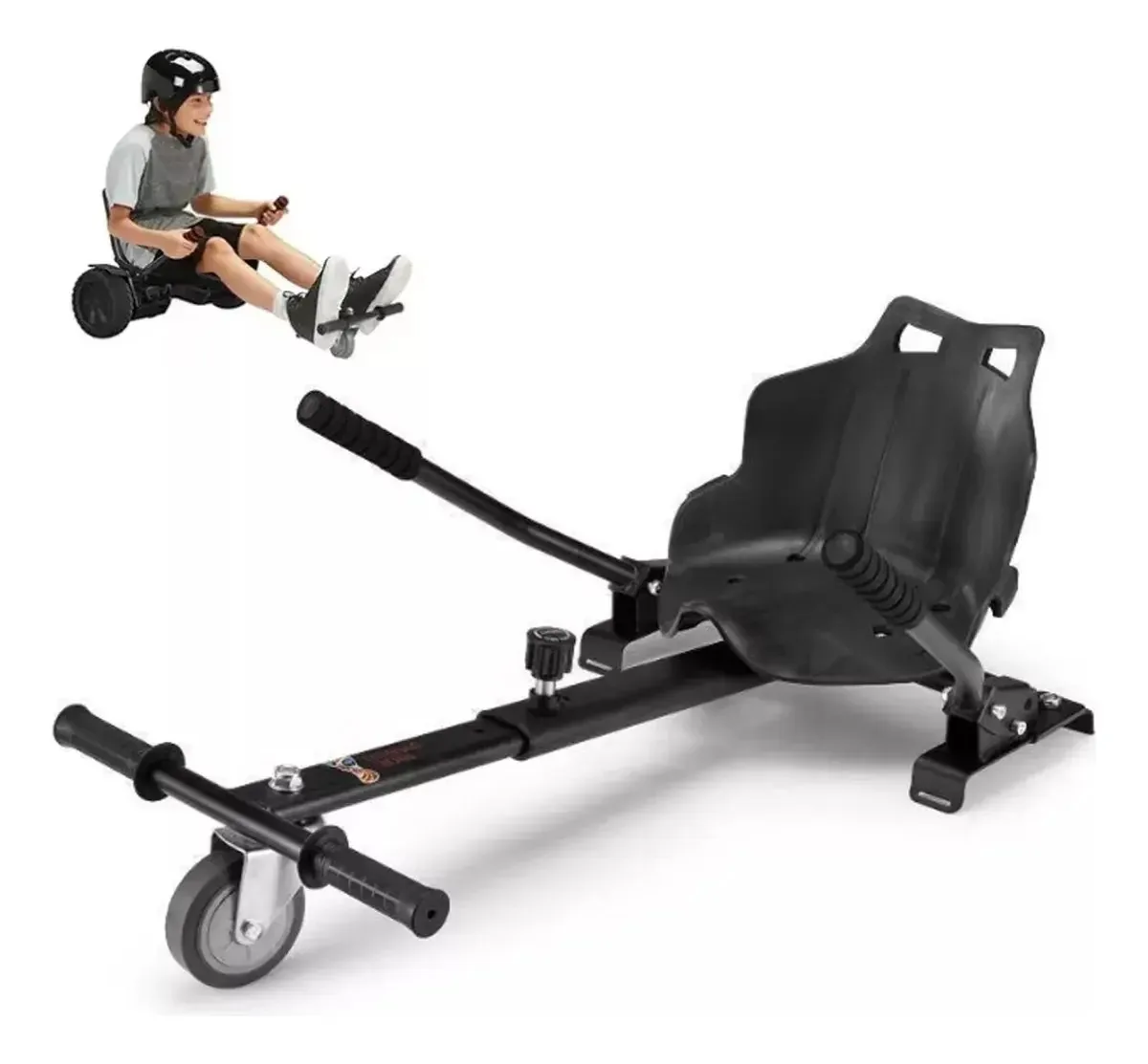 Acessório ajustável para crianças Go Kart Hoverboard Seat