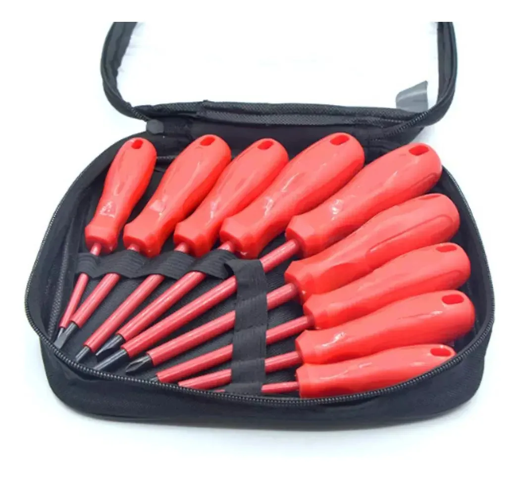 Conjunto de chaves de fenda magnéticas isolantes Autrucker