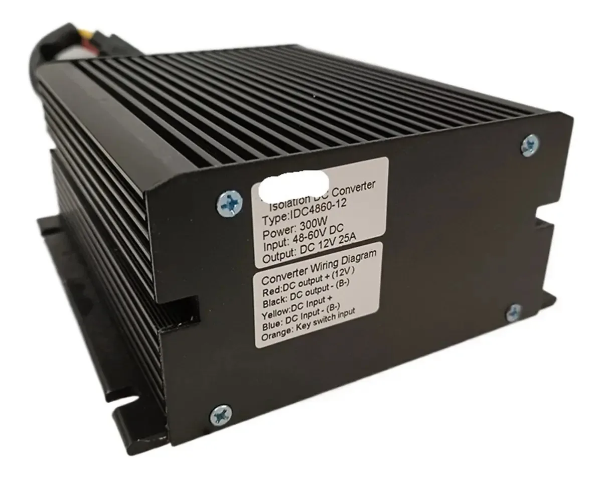 Conversor CC Isolado De 48 V, 60 V Para 12 V, 25 A, Para Empilhadeira Elétrica, Carrinho De Golfe, Transpalete, Empilhador, Interruptor, Conversor De Potência, Regulador