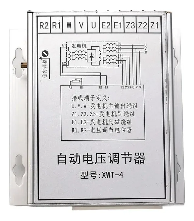 Gerador Regulador de Tensão Automático XWT-4 Regulador de Tensão Automático Placa Reguladora