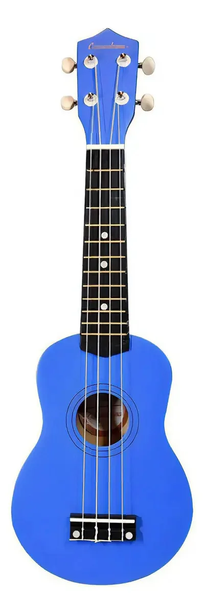 Ukulele Soprano Copacabana Cpuk042 azul marinho com capa