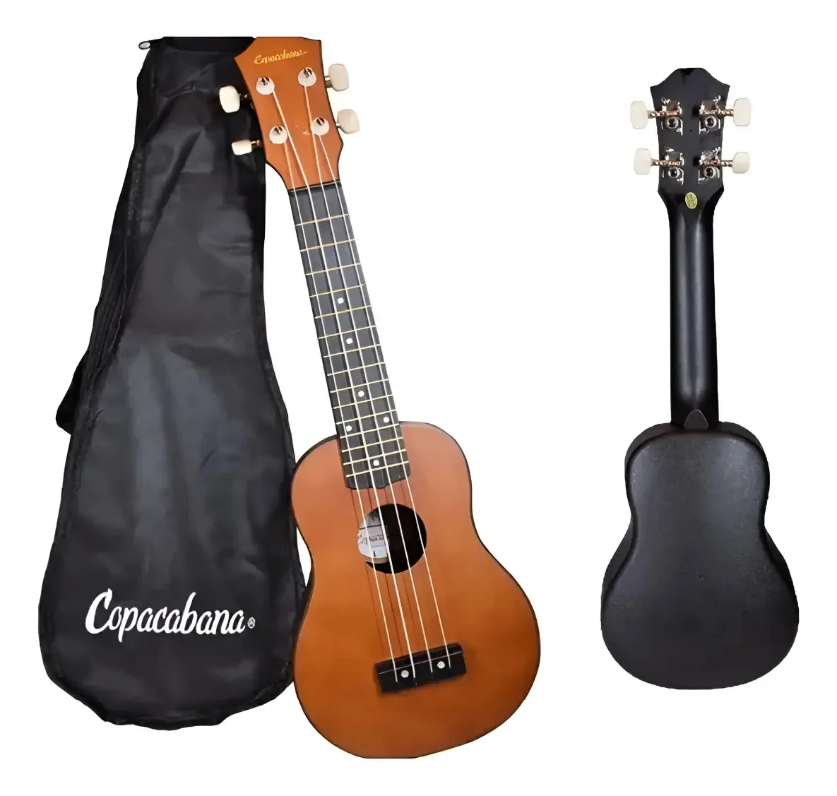Ukulele Soprano Coffee Copacabana Cpuk001 Ukulele imediato + cor azul