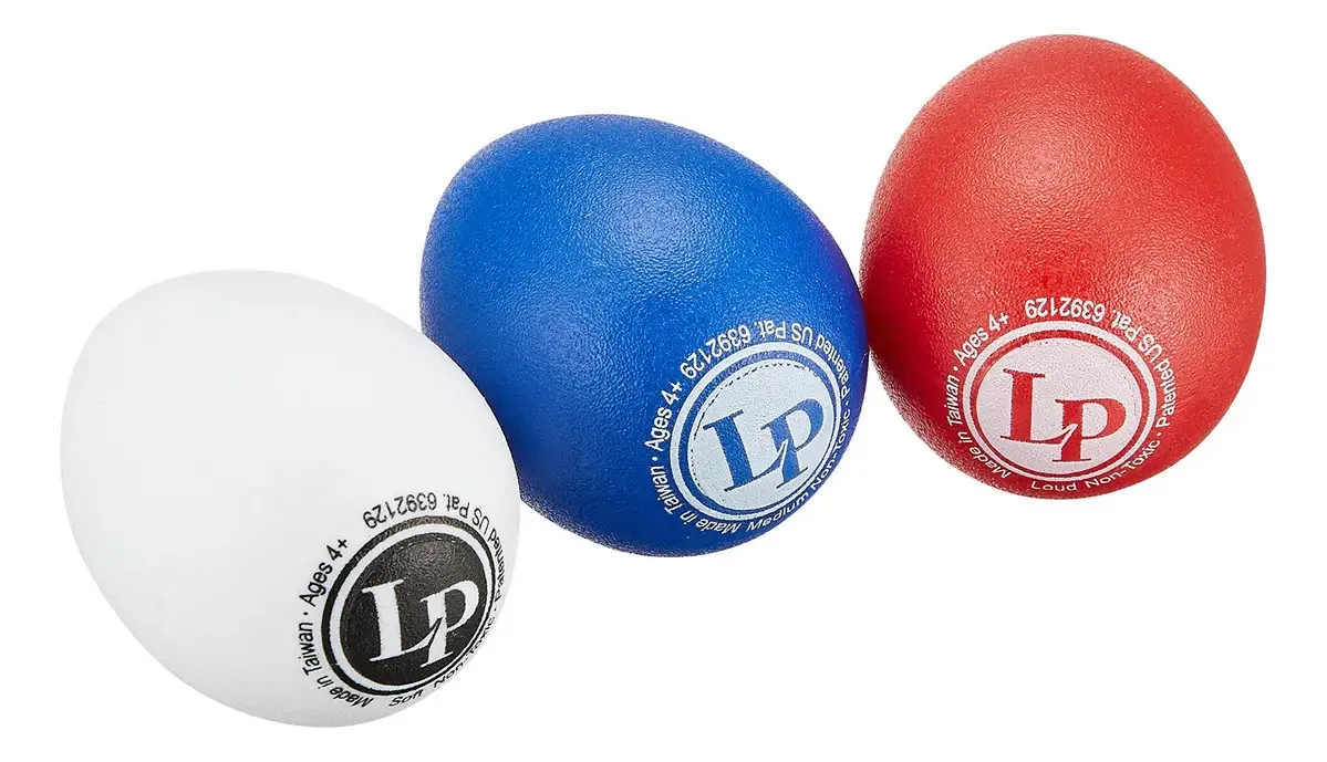 Latin Percussion Lp016 Shaker vermelho/branco/azul