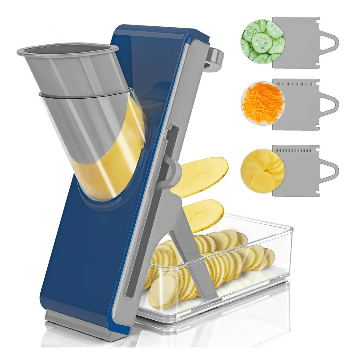 Cortador de bandolim para cozinha, conjunto de cortador de bandolim