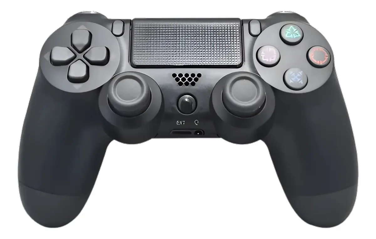 Joystick para PlayStation 4 Bluetooth, cor preta