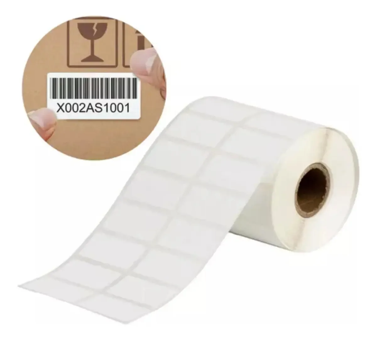 Etiqueta autoadesiva em rolo X4000 Rolo térmico A2311-033 Etiqueta térmica 50x25 mm Medclean Solutions