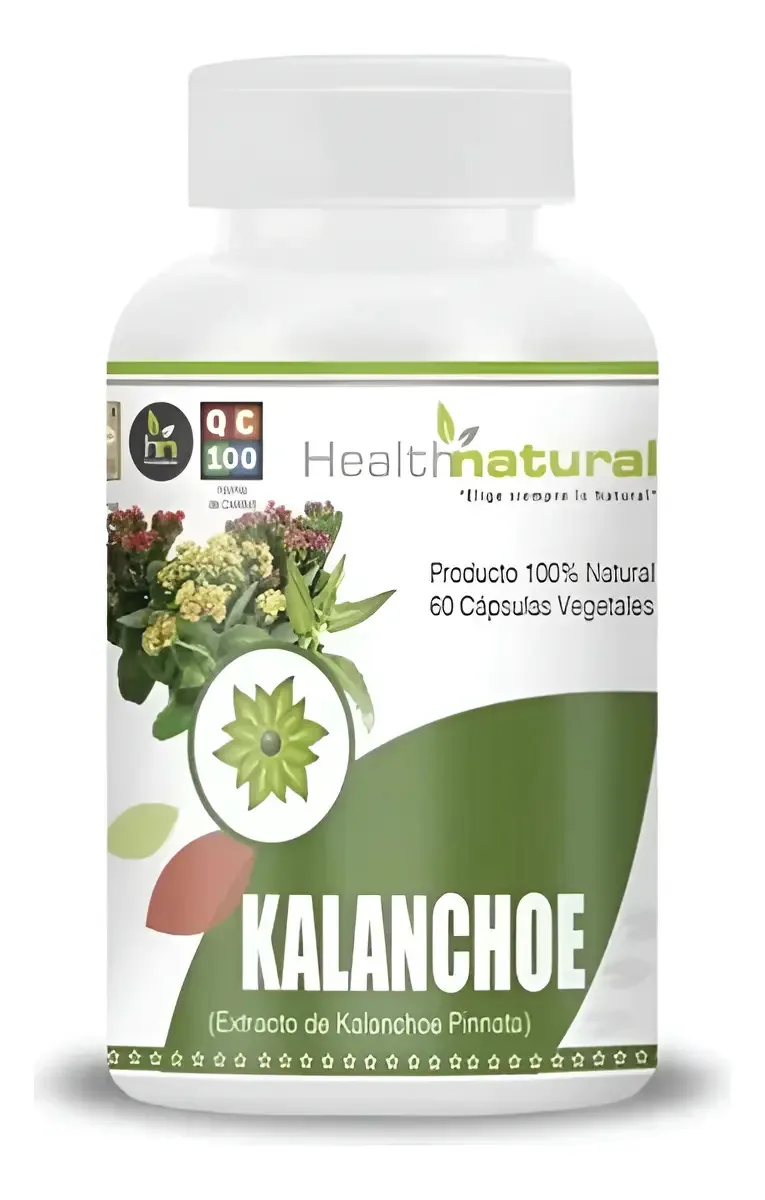 Kalanchoe Health Natural 60 cápsulas vegetais 100% naturais sem sabor