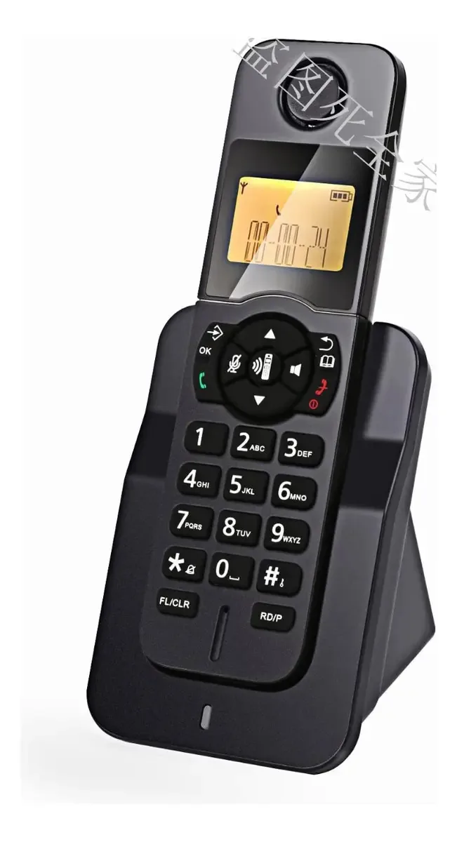 Telefone Geekr KEATRONIC D1005 sem fio rurais - cor preto