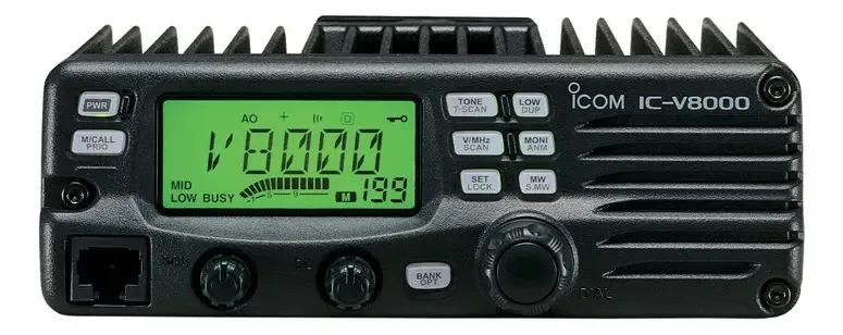 Radio Icom Ic-v8000 Base Vhf Cor Preto