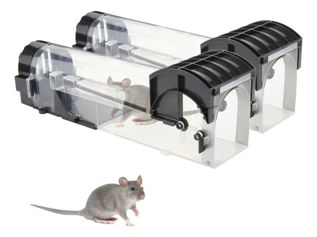Trampas Para Ratas Ratones Efectivas Automática 2pcs