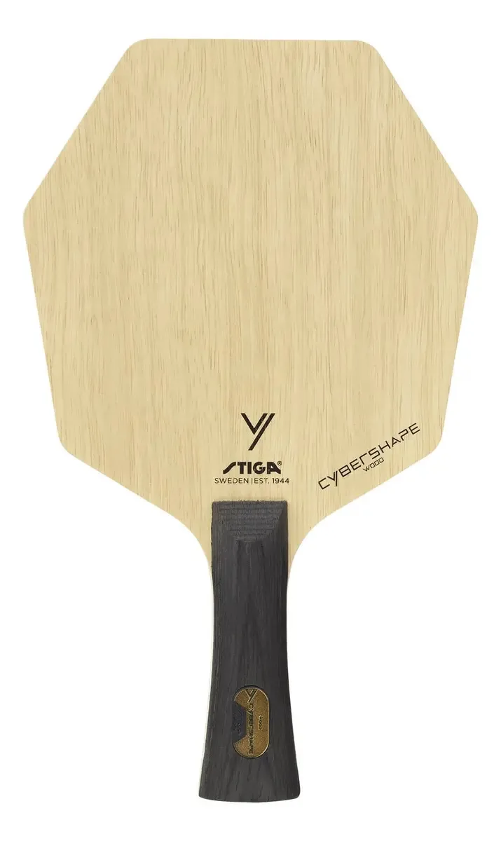 Lâmina de tênis de mesa Stiga Cybershape Wood I Control