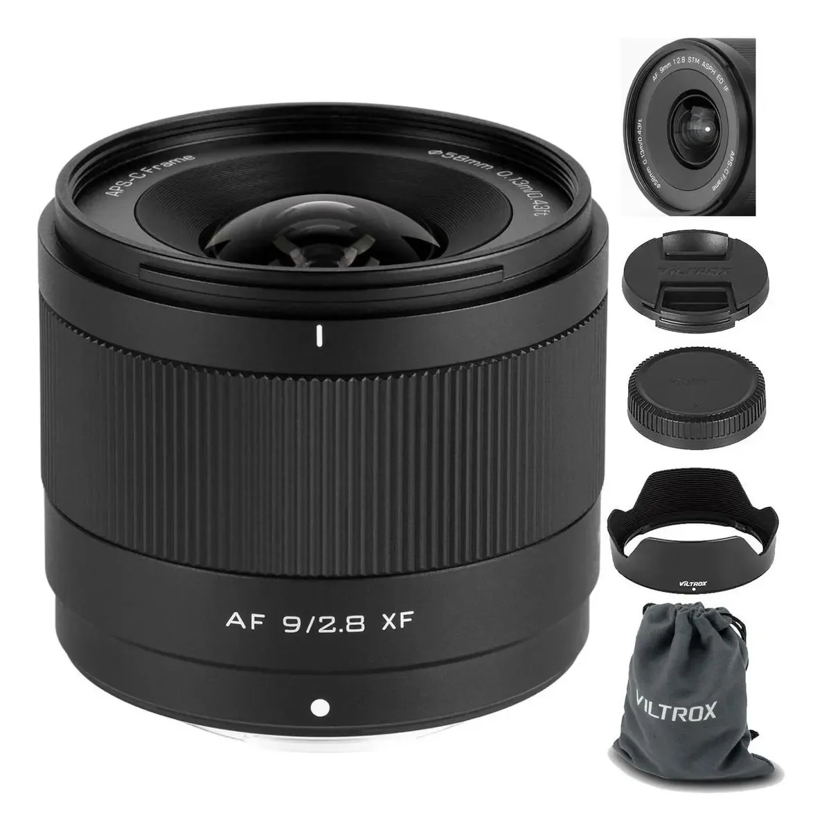Viltrox 9mm F2.8 Lente Ultra Grande Angular Para Fujifilm X
